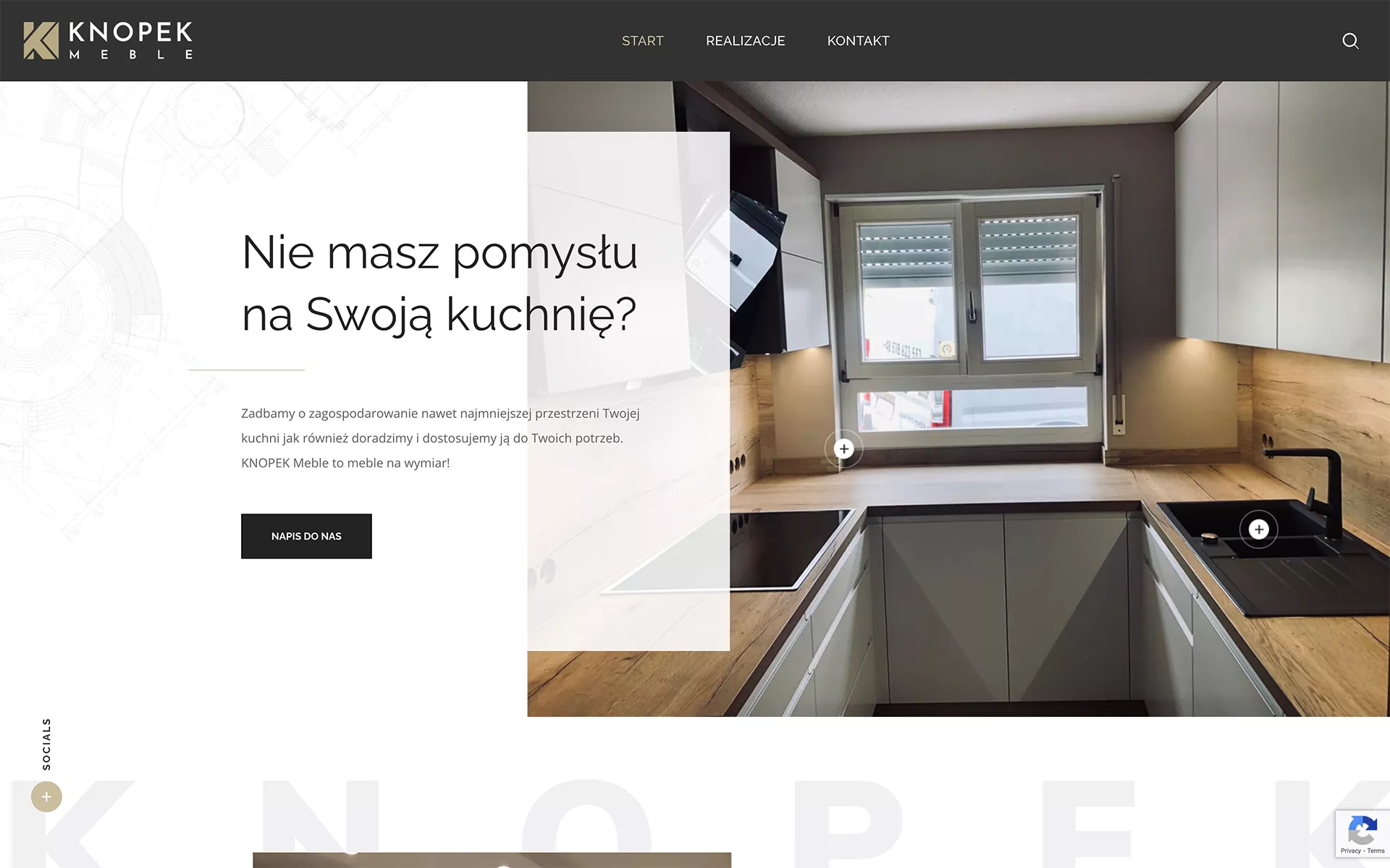 Strona internetowa knopek-meble.pl